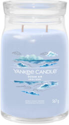 Yankee Candle Lumânare aromatică Signature sticlă mare Ocean Air 567 g