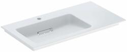 Geberit One Slim 90x48 cm KeraTect left shiny white (505.007.00.1)