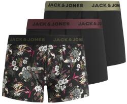 Jack & Jones Jack & Jones, Logós derekú boxer szett - 3 db, Fekete, XL (12194284-BLACK-BLACK-BLACK-XL)