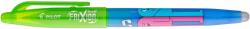 Pilot FriXion Friends golyóstoll, 0, 7 mm, kék tintával, Világoskék