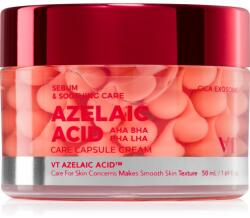 VT Cosmetics Azelaic Acid Care Capsule Cream nyugtató arckrém a pattanásos bőr hibáira 50 ml