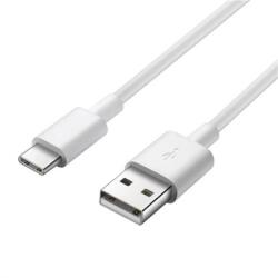 PriStyle Adatkábel és gyorstöltés az aljzatból vagy az autóból, Samsung, Apple, Xiaomi, Huawei, Oppo, USB-A-tól USB-C-hez, PriStyle®, C típusú, 1 m, fehér (cablu-usba-usbc)
