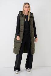 Vero Moda Vero Moda, Michelle kapucnis steppelt mellény, Erdőzöld, S (10343635-FOREST-NIGHT-S)