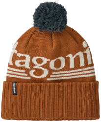 Patagonia Powder Town Beanie téli sapka barna/narancssárga