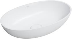 Omnires Shell M+ 60x35 cm matt white (SHELLUNBM)