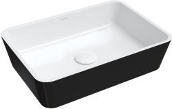 Omnires M+ 50x35 cm white/black (PARMAUNBCP)
