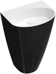 Omnires M+ 55x43 cm white/black (SIENAUWBOBCP)