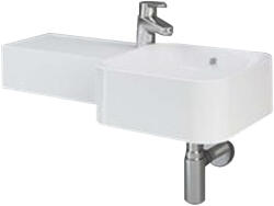 RAK Ceramics Petit 76,5x36,5 cm left white (PETWB37701AWHA)