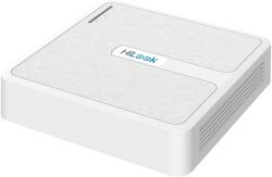 Hikvision NVR supraveghere IP HiLook Mini 1U NVR-104H-D, 4 canale, 6 MP, H. 265+, 40 Mbps, 1xSATA, HDMI si VGA Full HD, detectie intruziune (NVR-104H-D)