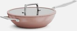 FABINI Meda 5.0 Pro wok serpenyő, 28cm, barackrózsaszín (115112352819323)