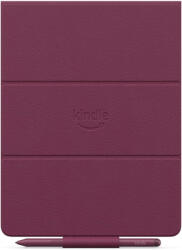 Amazon Kindle Scribe Colorsoft Folio tok mágneses rögzítéssel - Prémium bőr (Füge) (B0FDNKXZCY)