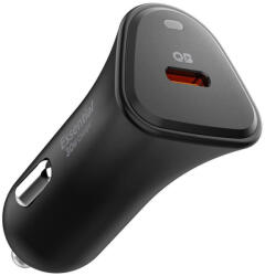 Spigen Essential EV301 autós töltő, USB-C, 30W, fekete