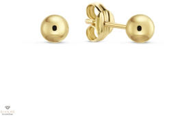 Jackie Gold arany 4 mm-es gömb fülbevaló - JKE20-084