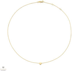 Jackie Gold arany szív nyaklánc 45 cm - JKN20-047