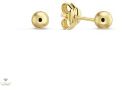 Jackie Gold arany 3 mm-es gömb fülbevaló - JKE20-083