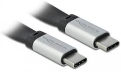 Delock USB 3.1 Type C Összekötő Fekete 22cm