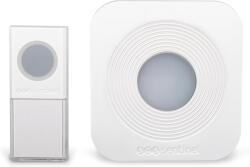 SCS Sentinel Sonerie Wireless de Lungă Distanță SCS Sentinel CSF0110, 36 Melodii, Raza 200m, Indicator Vizual LED, Protecție IP44, Alb