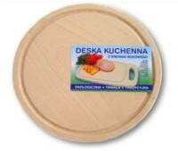Chomik Tocător din lemn rotund 25cm 68673 (DRE0132) Tocator