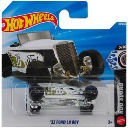 Mattel Hot Wheels: '33 Ford Lo Boy fehér kisautó 1/64 - Mattel (5785/JJL18)