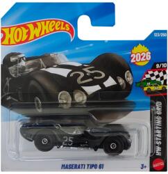 Mattel Hot Wheels: Maserati Tipo 61 fekete kisautó 1/64 - Mattel (5785/JJL41)