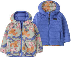 Patagonia Baby Reversible Down Sweater Hoody - BNLF Mărime copii: 4 ani / Culoare: albastru (61372_BNLF)