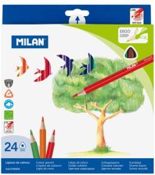 MILAN Creioane MILAN triunghiulare 24 buc - tonerdepot - 27,09 RON
