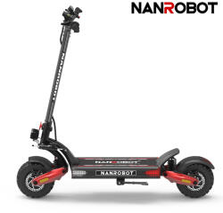 NANROBOT LS7+ Dual Piros - levehető ülés, terepgumik