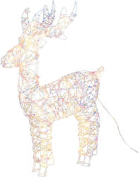 MagicHome Karácsonyi dekoráció, MagicHome Vianoce, szarvas, 30, 5 x 10 x 46 cm, 120 LED, melegfehér, IP20, beltéri, hálózati (TC8092318)