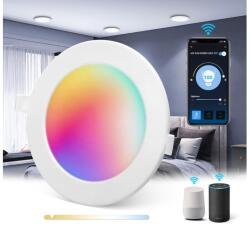 Aigostar B. V. Aigostar - LED RGBW fürdőszobai álmennyezetbe építhető lámpatest LED/3W/230V 2700-6500K IP44 S10304NC1 (AI0620)