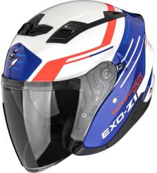 Scorpion Cască de motocicletă Scorpion EXO-Z1 Prymus open face alb-albastru-roșu (SCRP123-558-236)