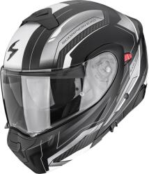Scorpion Cască de motocicletă Scorpion EXO-930 EVO Space, flip-up, negru mat-argintiu-alb (SCRP194-150-284)