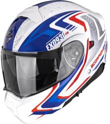 Scorpion Cască de motocicletă Scorpion EXO-930 EVO Alpha, flip-up, alb-roșu-albastru (SCRP194-565-359)
