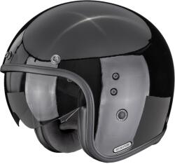 Scorpion Cască de motocicletă Scorpion Belfast II Solid Open Face, neagră (SCRP181-100-03)
