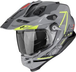 Scorpion Cască enduro Scorpion ADF-9000 Air Summit argintiu-galben fluo (SCRP184-586-413)