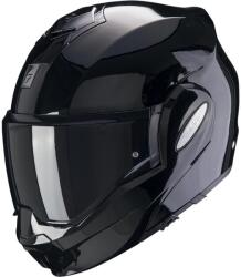Scorpion Cască de motocicletă Scorpion EXO-TECH Lite Solid, flip-up, neagră (SCRP130-100-03)
