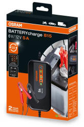 OSRAM BATTERYcharge 815 OEBCS815 Okos Akkumulátortöltő 6/12V 5A (OEBCS815)