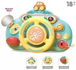 Man Yuk Toys Volan pentru bebeluși cu sunete de animale (YL201)