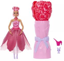 Mattel Barbie: Surpriză dezvăluire Floare magică - Trandafir (JMF59) Papusa Barbie