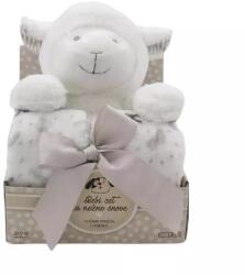 Dexyco Sweet Dreams: Set cadou cu pătura și mieluț (YD5337B)