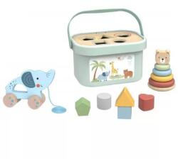 Tooky toy Tooky Toy: 3 în 1 set de joacă - animalele sălbatice (TJ011)