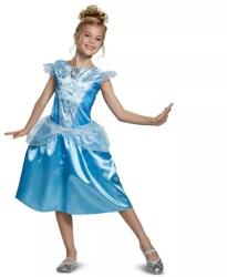 Disguise Prințesele Disney: Costum Cenușăreasă - 124-135 cm (140499K) Costum bal mascat copii
