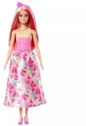 Mattel Barbie: păpușă prințesă - roz (HRR08) Papusa Barbie