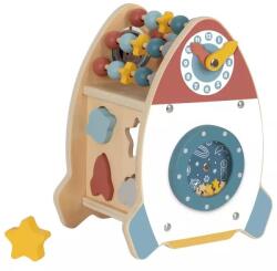 Tooky toy Tooky Toy: Jucărie educativă 6 în 1 în formă de rachetă (TJ755)