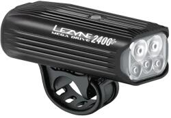 Lezyne Mega Drive 2400+ USB-ről tölthető első lámpa, gumipántos, 2400 lumen, fekete színű