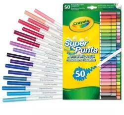 Crayola Crayola: Super Punta Set markere lavabile - 50 buc (7555)