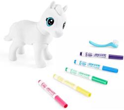 Crayola Washimals: Figurină ponei uriaș Evie, colorabilă și lavabilă - 15 cm (74 2031)