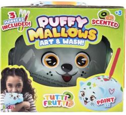 Aweco Animal pufos de bezea: Tutti-Frutti - albastru - Puffy Mallows (PM002TUTTI)