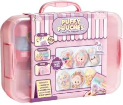 KIDSGRO Puffy Pouches: Set design charm pufos - vată de zahăr (HUN5085)