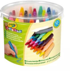 Crayola Mini Kids: 24 buc. cretă pastel Jumbo (0784)