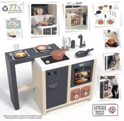 Smoby Smoby: Bucătărie insulară, cu 23 de accesorii (7600312601) Bucatarie copii